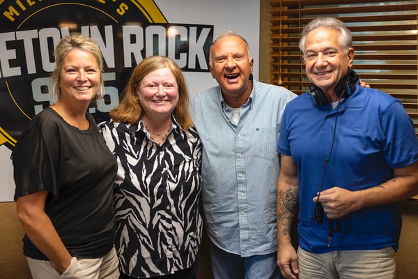 John was joined in studio at WKLH by Debbie Hamlett, Vice President and General Manager of Milwaukee PBS, for the big announcement 