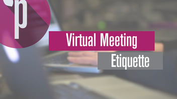 Virtual Meeting Etiquette Tips