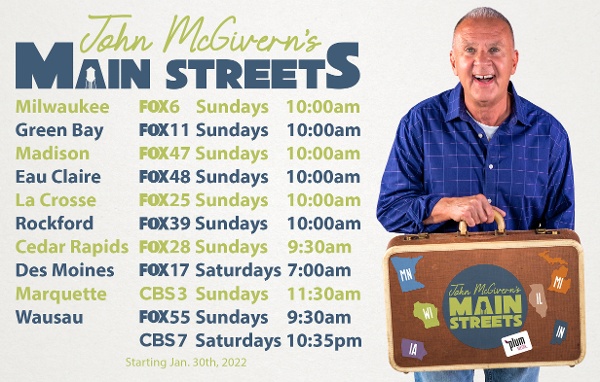 Main Streets TV Schedule